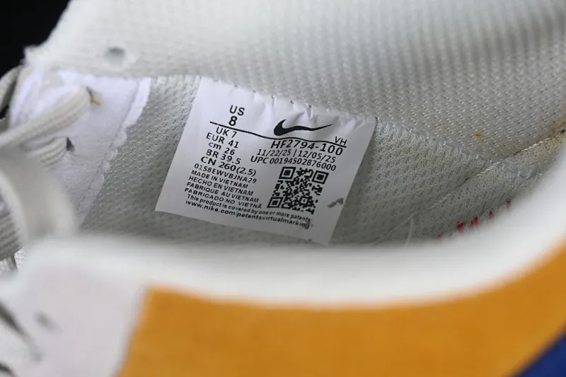 All categories Nk Air Force 1 Air Force series Nk Air Force 1 Low Air Force low-top Nike Air Force 1'07 Low White, gray, brown and blue stitching Air Force 1 low-top casual sneakers HF2794-100